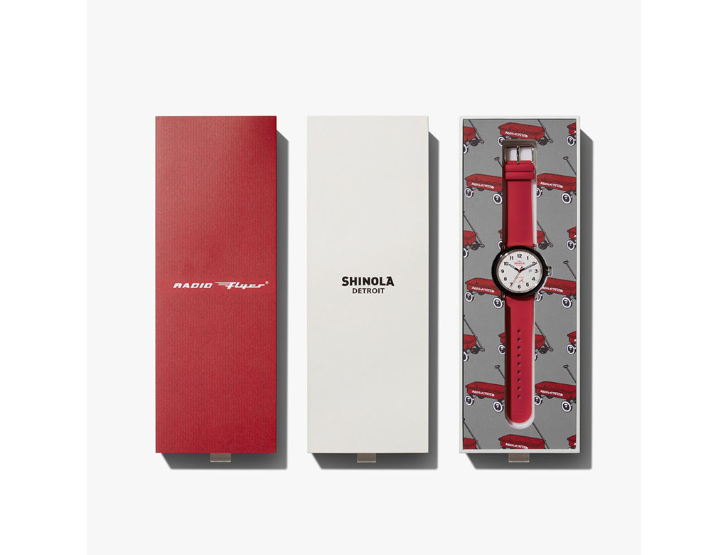 Shinola Launches the Radio Flyer Detrola Watch aNb Media Inc