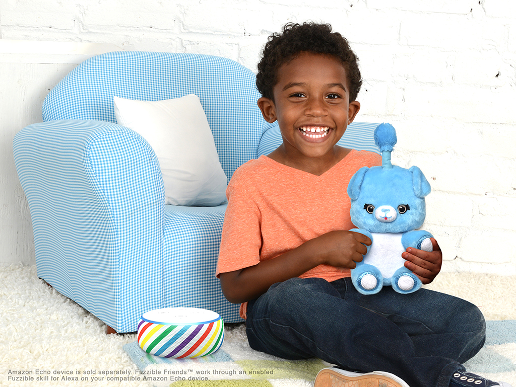 Jazwares Announces Fuzzible Friends, First Plush Toy to Integrate Alexa  Gadgets Technology - aNb Media, Inc.