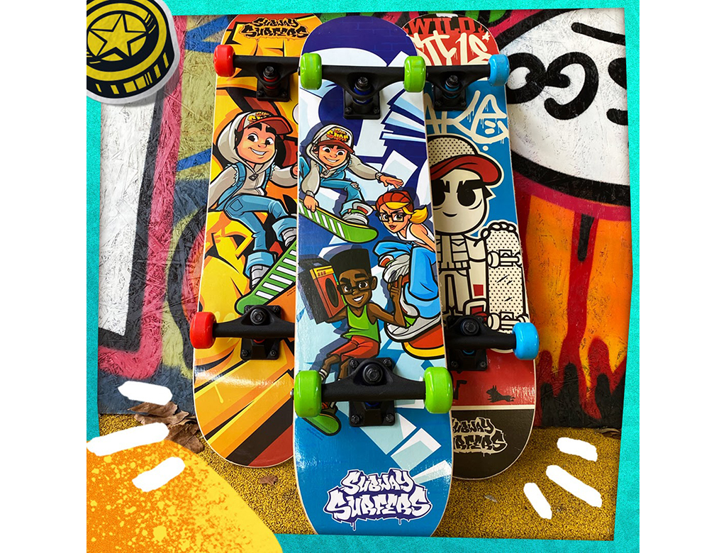 Subway Surfers Wheeled Goods Skate to Retail in Europe as Part of Global  Expansion - Licensing International
