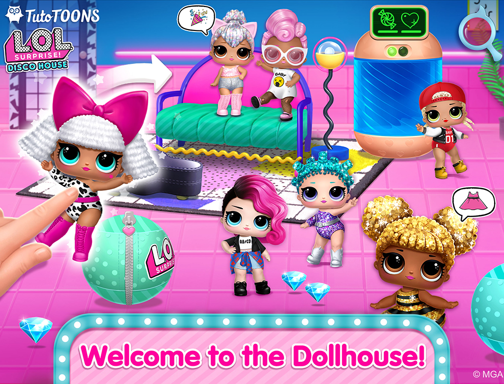 L.O.L. Surprise! Disco House Update!  TutoTOONS Blog – Kids Games Studio &  Publisher Blog