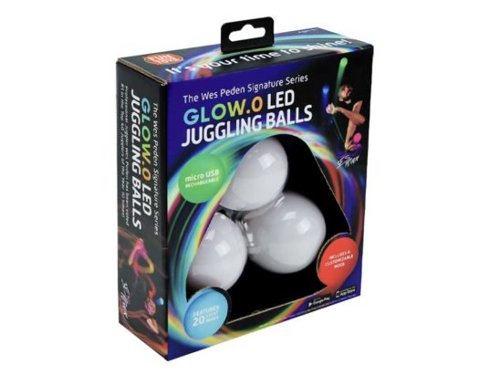 Wes Peden Glow.0 Juggling Balls Fun in Motion