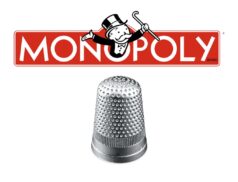 Monopoly Thimble Throwback