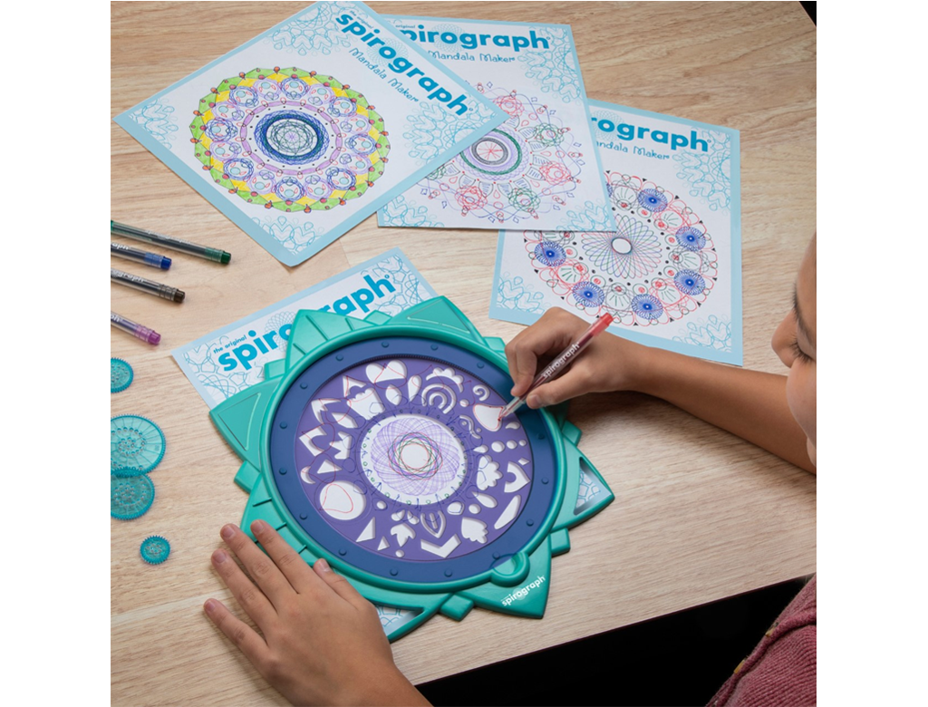 Spirograph - an old favourite is still around and is as much fun as ever
