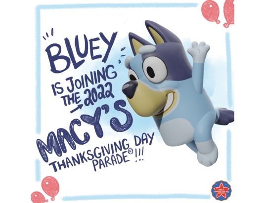 Bluey Thanksgiving Macy's