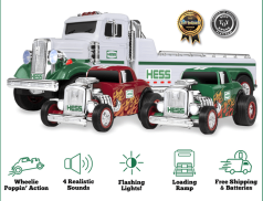 Hess Toy Truck with Hot Rods