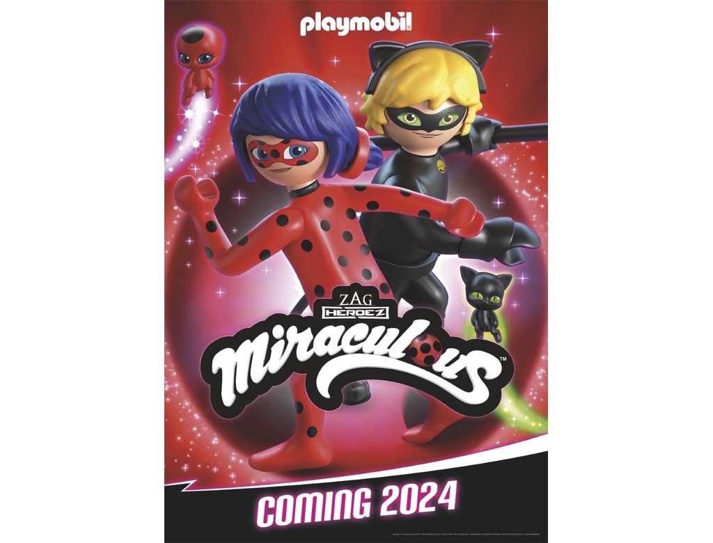 ZAG Play Partners with PLAYMOBIL for Miraculous