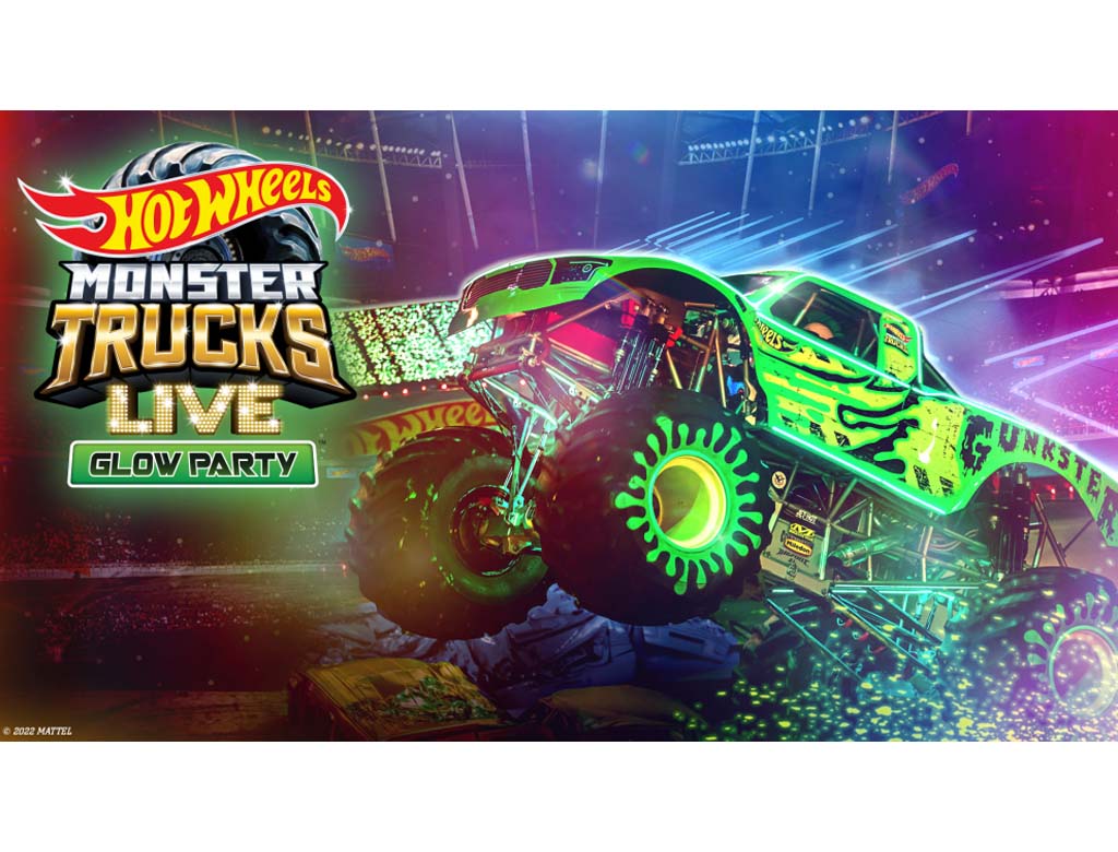Hot Wheels Monster Trucks Live Glow Party