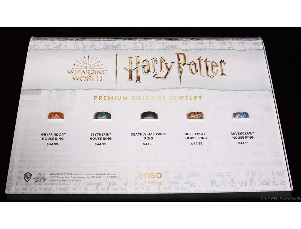 Pura Vida Harry Potter Ring Stack in Silver