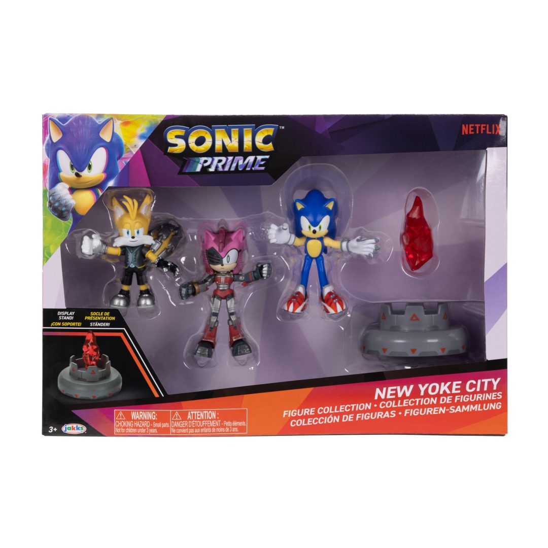 JAKKS Pacific Reveals Brand New Line of Sonic Prime Action Figures ...