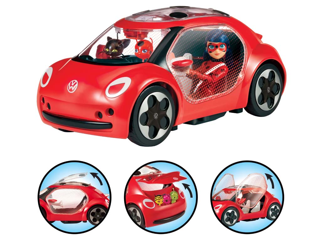 New Miraculous Movie Volkswagen e-Beetle from Playmates Toys