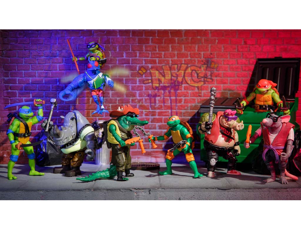 Playmates reveals action figures for TMNT: Mutant Mayhem movieToy World  Magazine