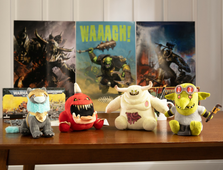 TOMY International Debuts Warhammer Plush Characters - aNb Media, Inc.