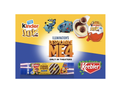 ferrero despicable me keebler kinder joy